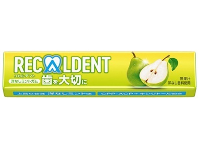 リカルデント 洋なしミントガム 14粒【09/15 新商品】