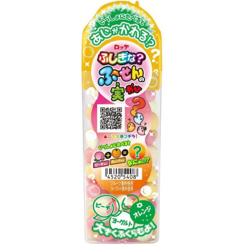 ロッテ ふしぎな ふ せんの実 35g 商品紹介 お菓子 駄菓子の仕入れや激安ネット通販なら菓子卸問屋タジマヤ