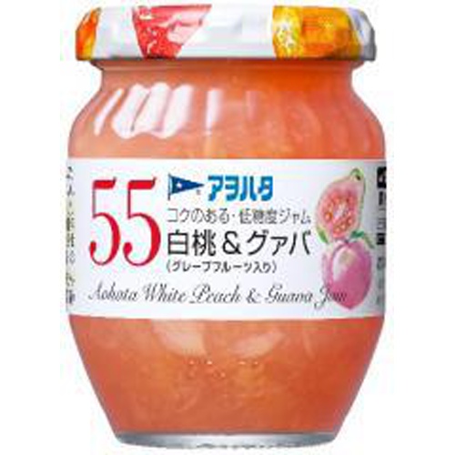 アヲハタ55 白桃&グァバ(GF入り)150g