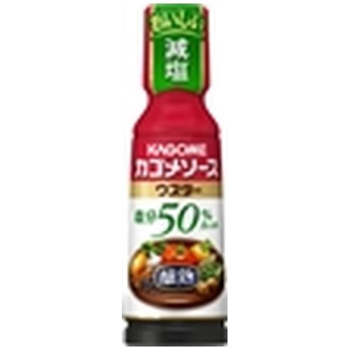 カゴメ 醸熟ソース塩分50%カットウスター180