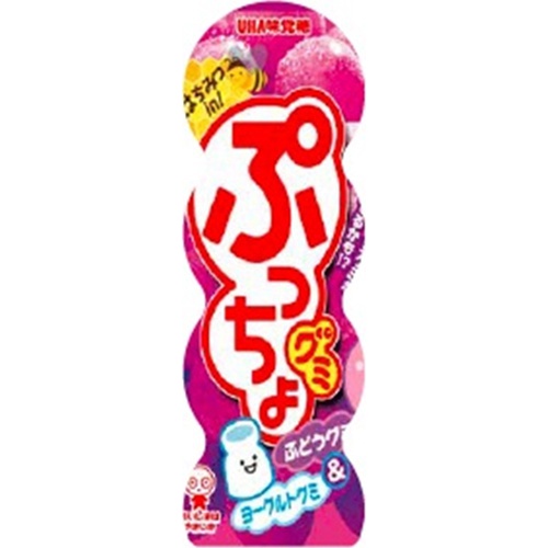 味覚糖 ぷっちょグミ ぶどう容器40g