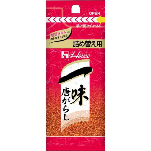 ハウス 一味唐がらし 詰め替え用12g