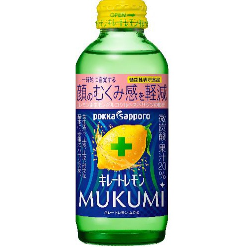 ポッカS キレートレモンMUKUMI 瓶155ml