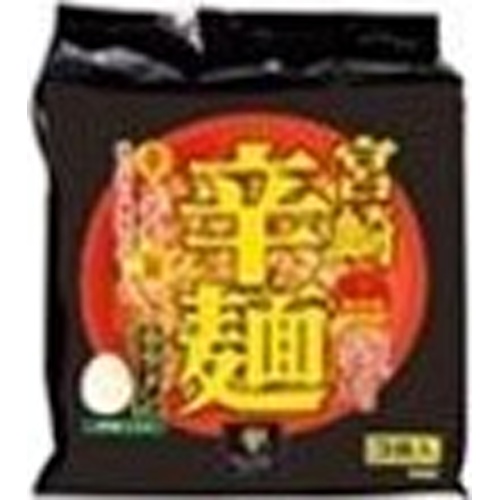 響 宮崎辛麺 即席麺3食入【04/24 新商品】