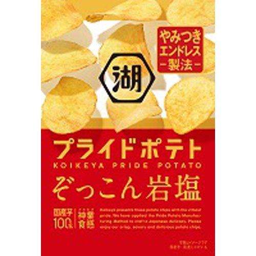 湖池屋 プライドポテトぞっこん岩塩 55g