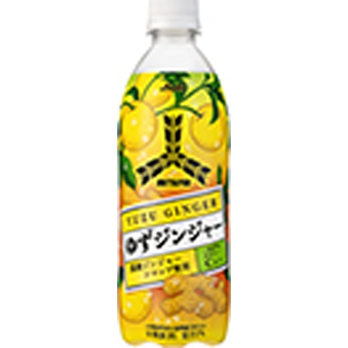 三ツ矢 ゆずジンジャー P500ml【12/05 新商品】