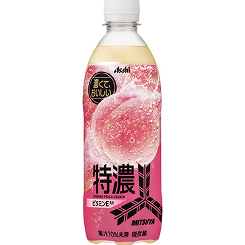 三ツ矢 特濃ピーチスカッシュ P500ml