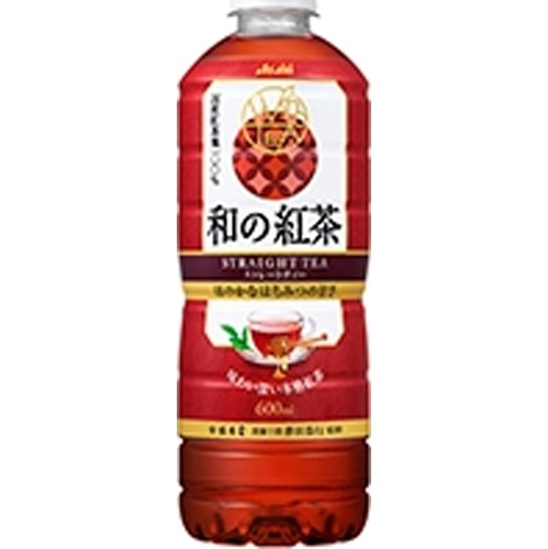 アサヒ 和の紅茶ストレートはちみつ仕立て P600【04/29 新商品】