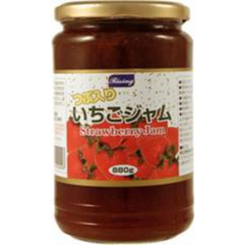 朝日商事 つぶ入りいちごジャム 880g