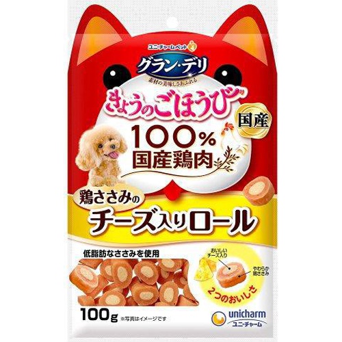 きょうのごほうび ささみチーズ入り 100g