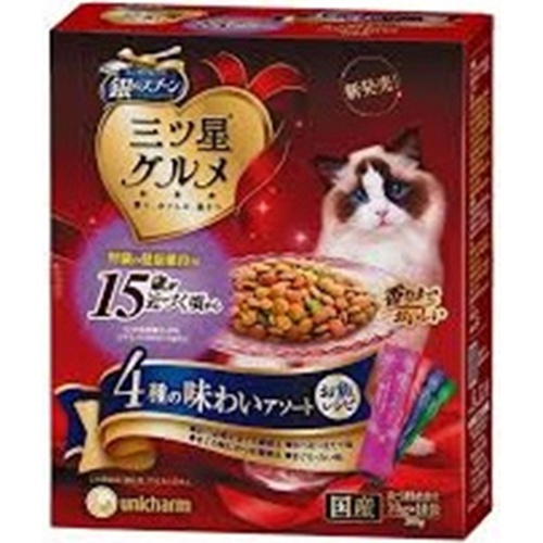 三ツ星グルメ 15歳4種の味わいアソート 200g