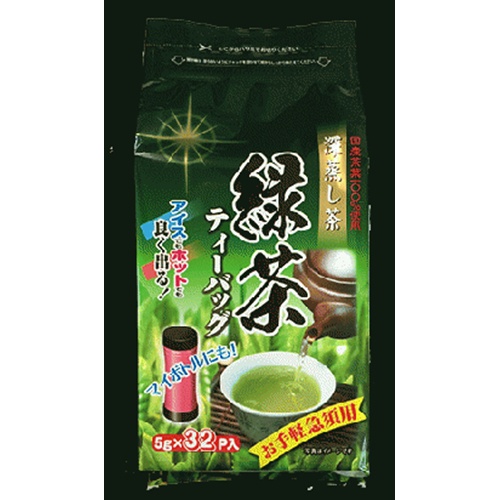 大井川 お手軽急須用深蒸し緑茶ティーバッグ 32P