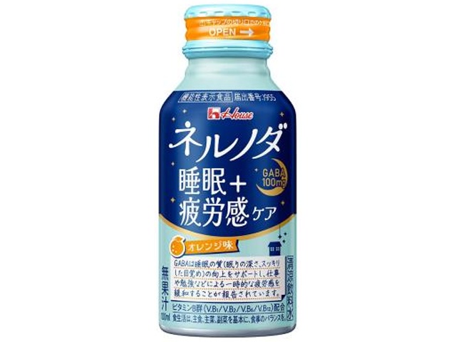 ハウスWF ネルノダ 睡眠+疲労感ケア缶100ml【09/29 新商品】