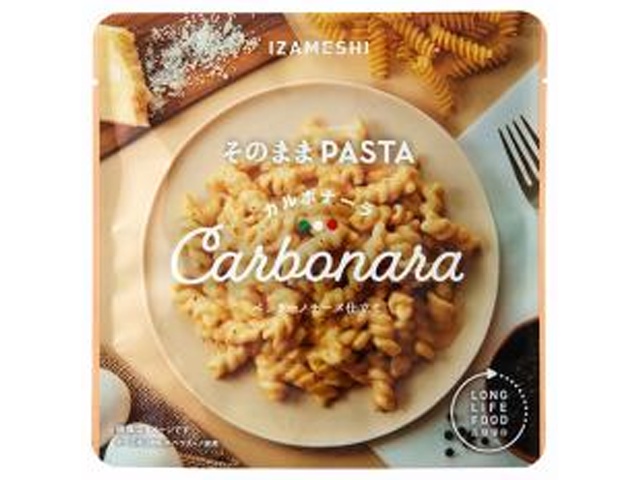 杉田 イザメシ そのままPASTAカルボナーラ【02/12 新商品】