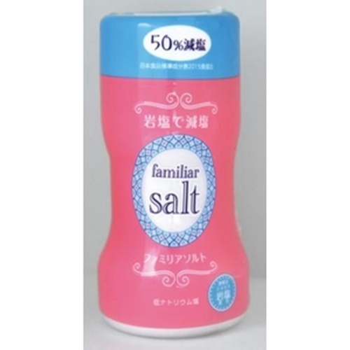 東京ソルト 岩塩で減塩 ファミリアソルト120g