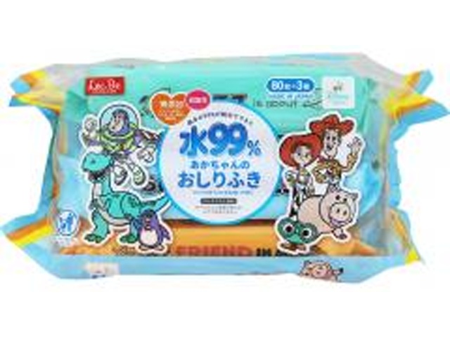 レック おしりふき80枚×3 トイ・ストーリー