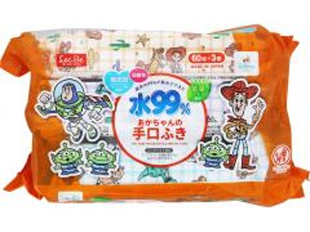 レック 手口ふき60枚×3 トイ・ストーリー