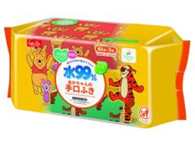 レック 手口ふき60枚×3 くまのプーさん
