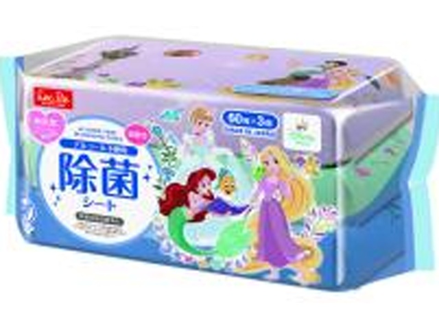 レック 除菌シート60枚×3 ディズニープリンセス