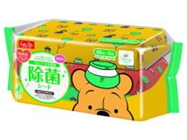 レック 除菌シート60枚×3 くまのプーサン