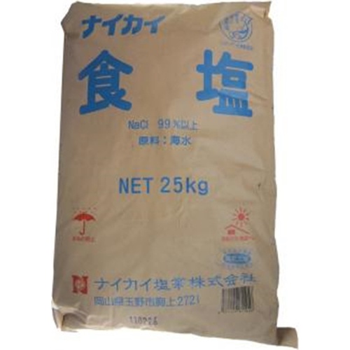 ナイカイ 食塩 25kg(業)