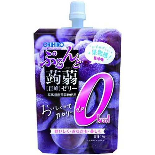 オリヒロ 蒟蒻ゼリー0kcal巨峰