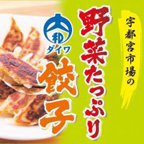 大和(冷食)宇都宮市場の野菜たっぷり大和餃子24個