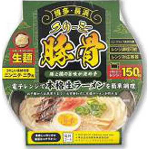 さぬき麺心 レンチン1食 博多豚骨(スリーブ型)