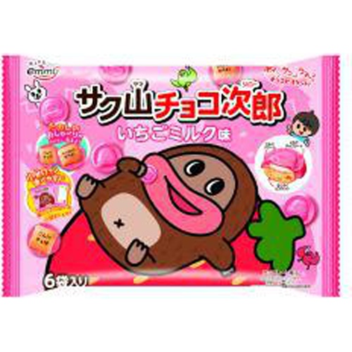 正栄 サク山チョコ次郎 いちごミルク味96g【11/07 新商品】