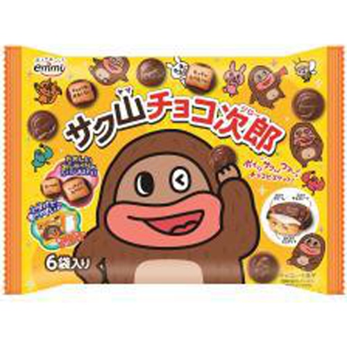 正栄 6Pサク山チョコ次郎 96g【06/01 新商品】