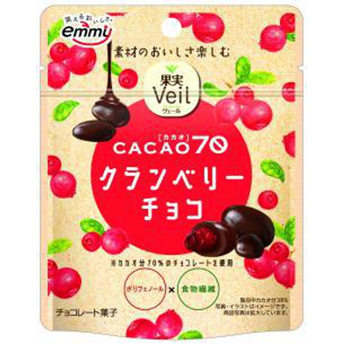 正栄 Veilカカオ70クランベリーチョコ36g