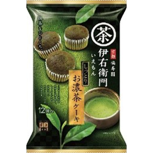 伊右衛門 お濃茶ケーキ 12個【02/26 新商品】