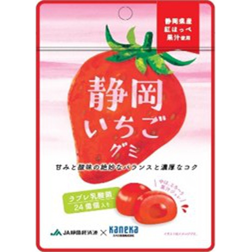 カネカ 静岡いちごグミ ラブレ乳酸菌入40g【03/12 新商品】