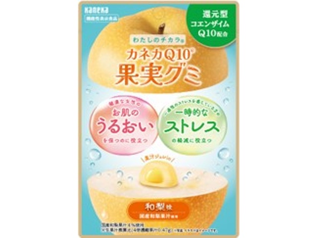 カネカ Q10R果実グミ 和梨味40g【10/08 新商品】