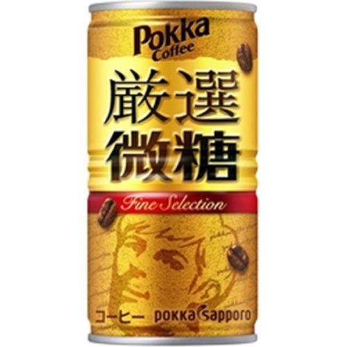 ポッカS ポッカコーヒー厳選微糖185g缶C