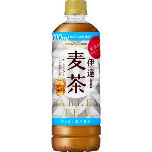 ポッカS 伊達麦茶 P600ml