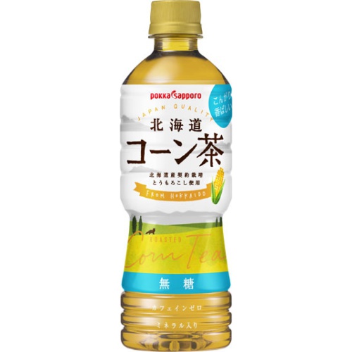 ポッカS 北海道コーン茶 P525ml