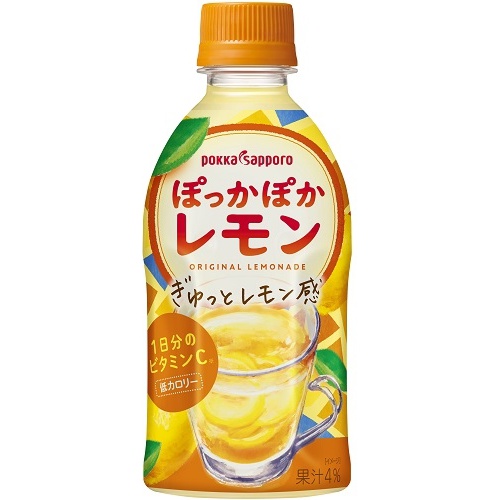 ポッカサッポロフード ぽっかぽかレモン P350ml