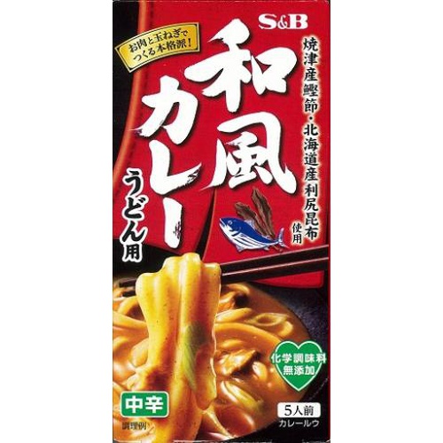 S&B 和風カレーうどん用 中辛110g