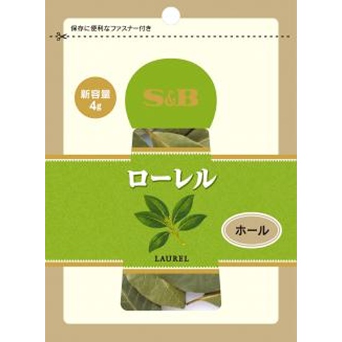 S&B 袋入りローレル ホール4g【09/01 新商品】
