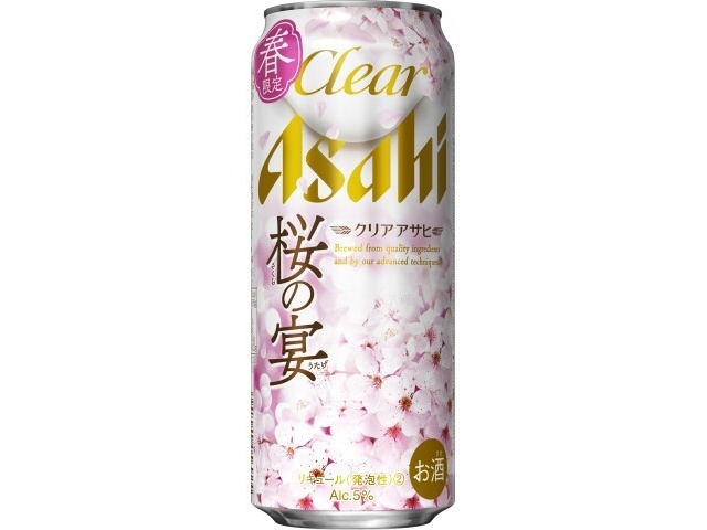 アサヒ クリアアサヒ<桜の宴> 500ml