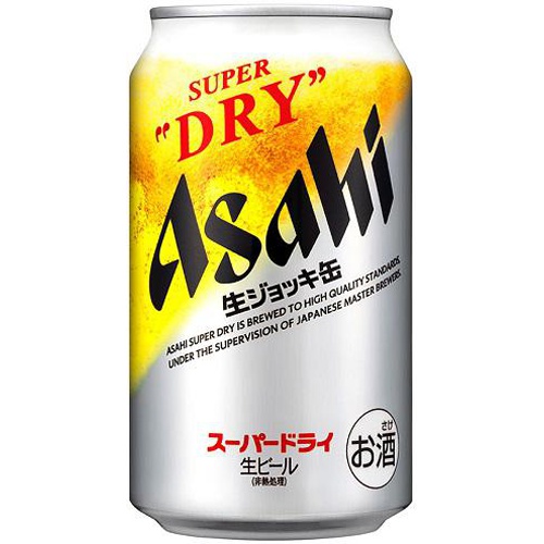 アサヒ スーパードライ 生ジョッキ缶 340ml