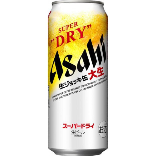 アサヒ スーパードライ 生ジョッキ缶大生 485ml