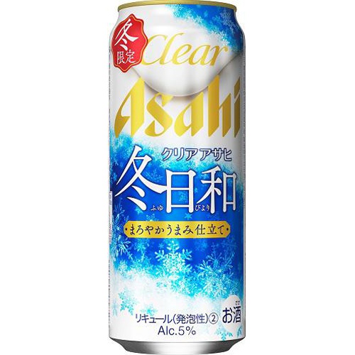 アサヒ クリアアサヒ 冬日和 500ml