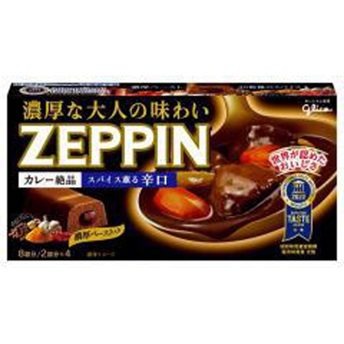 グリコ ZEPPINカレー辛口 175g