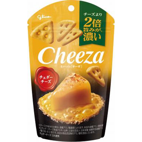 グリコ 生チーズのチーザ チェダーチーズ36g【02/06 新商品】