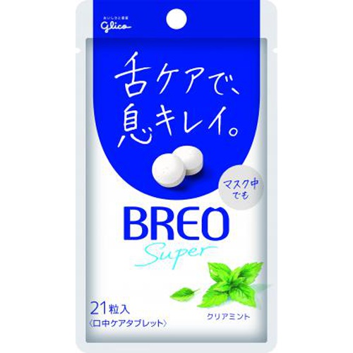 グリコ BREO SUPER クリアミント21粒