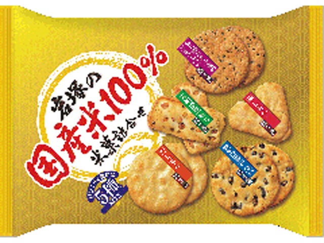 ◆岩塚の国産米100%米菓詰合せ【09/17 新商品】