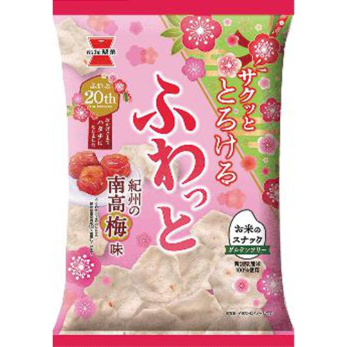 岩塚 ふわっと 梅味40g【01/10 新商品】