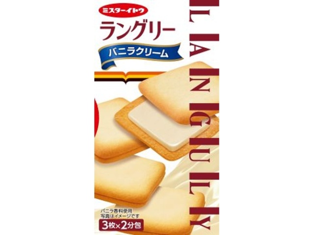イトウ 6枚ラングリーバニラクリーム【09/01 新商品】